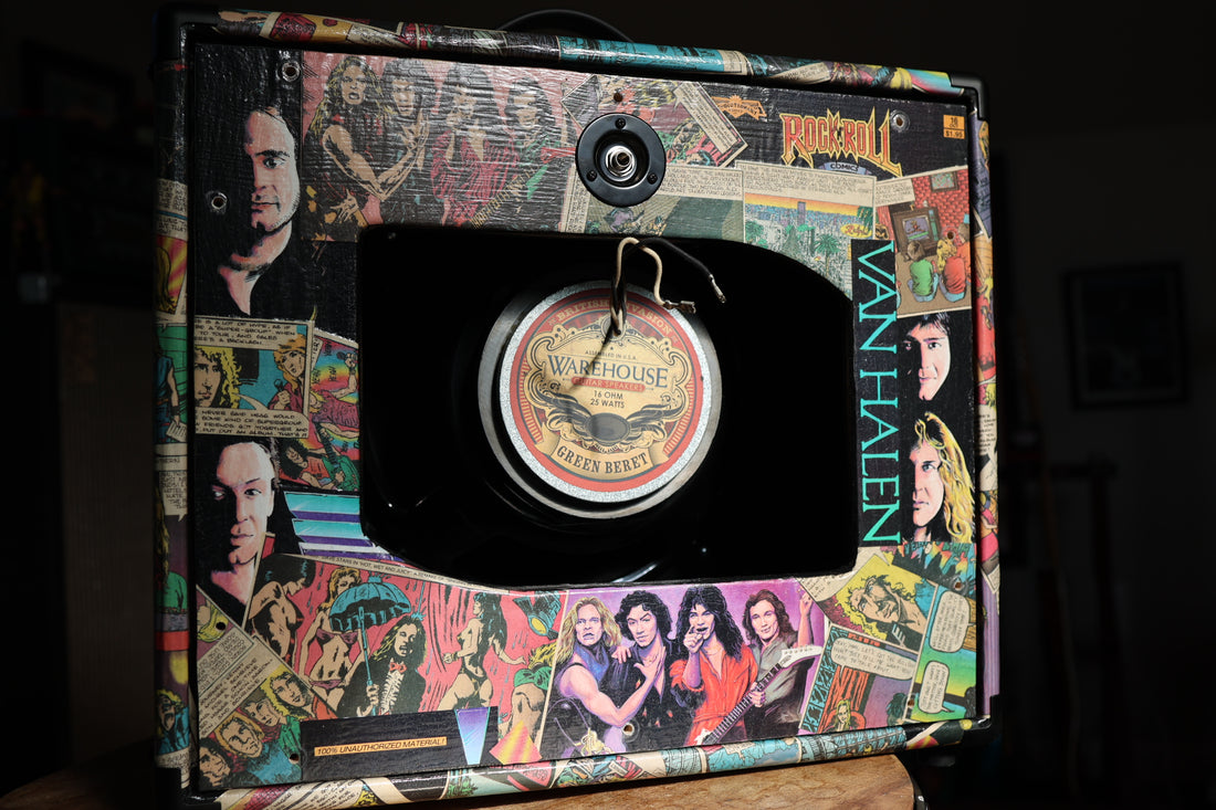 Tone Arts USA "Super Halen" Custom 1x12 Cabinet AND Matching Soldano SLO 30 MINI Head