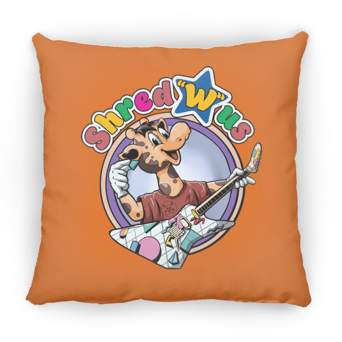 Shred W/ Us Medium Square Pillow
