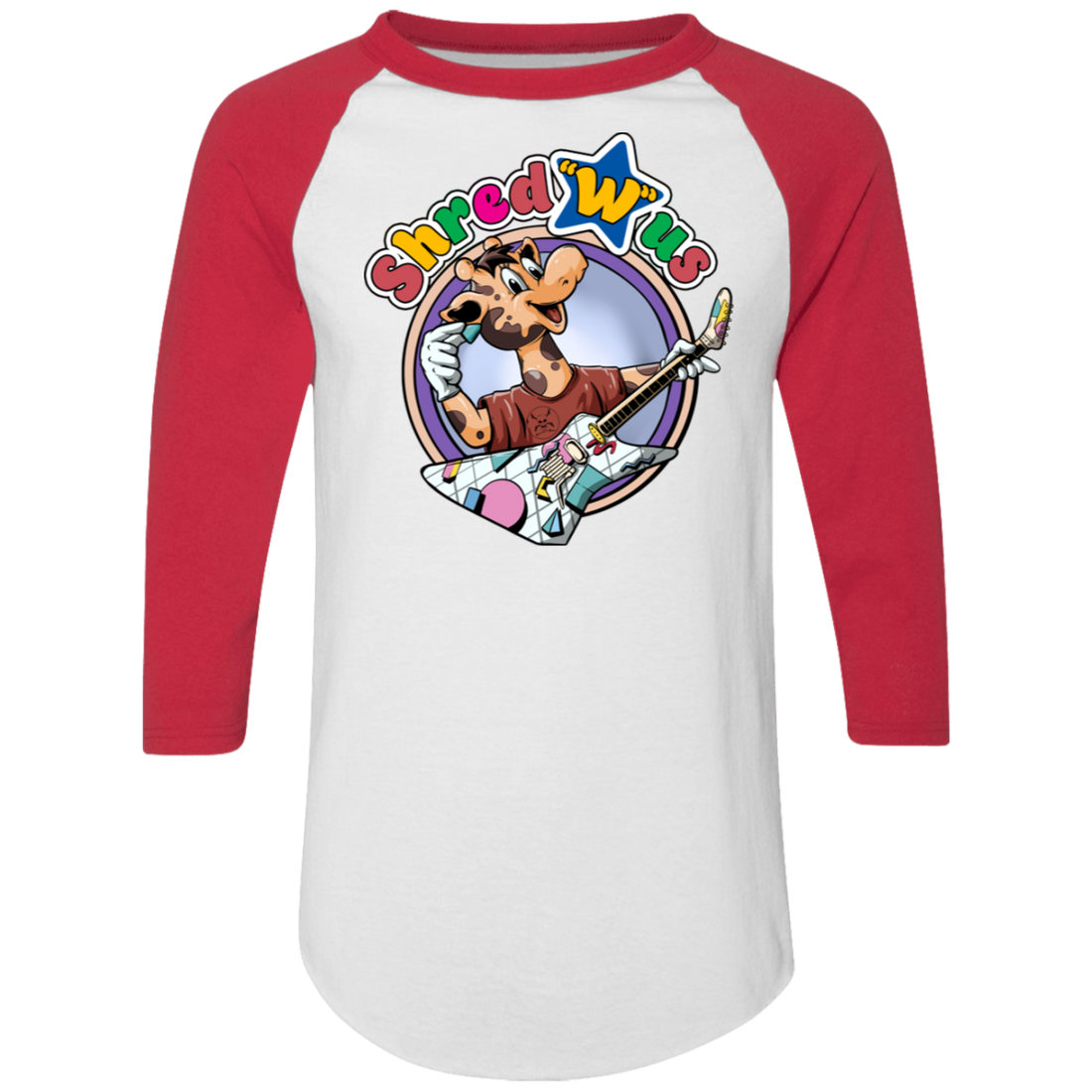 Shred With Us Baseball Jersey Tees