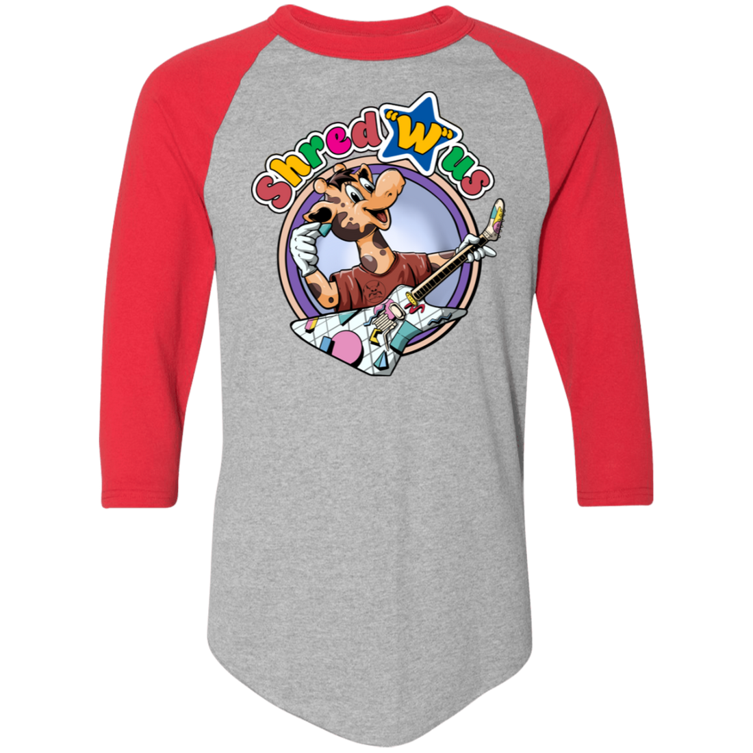 Shred With Us Baseball Jersey Tees