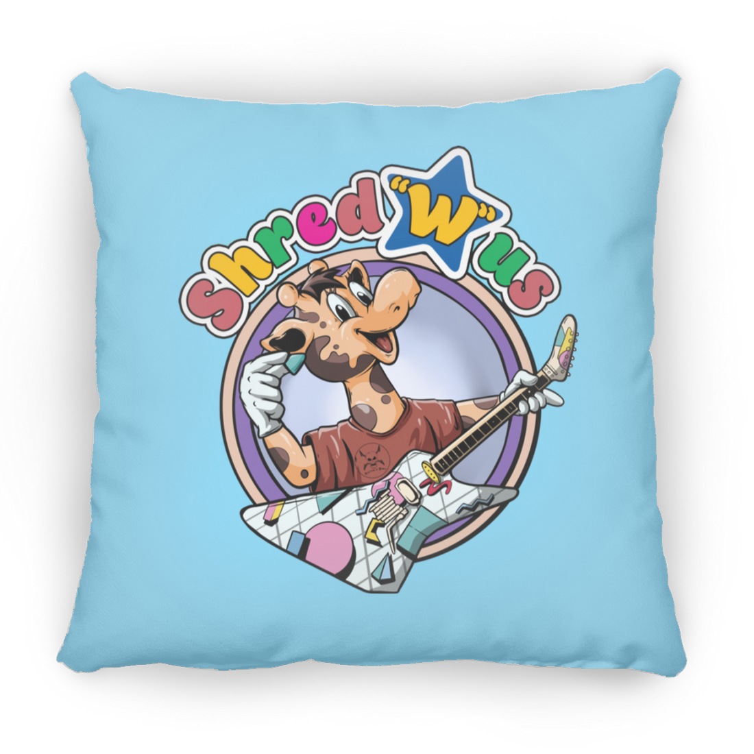 Shred W/ Us Medium Square Pillow