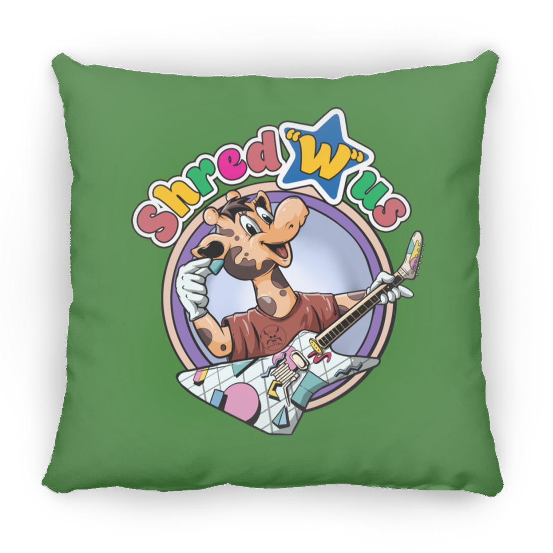 Shred W/ Us Medium Square Pillow