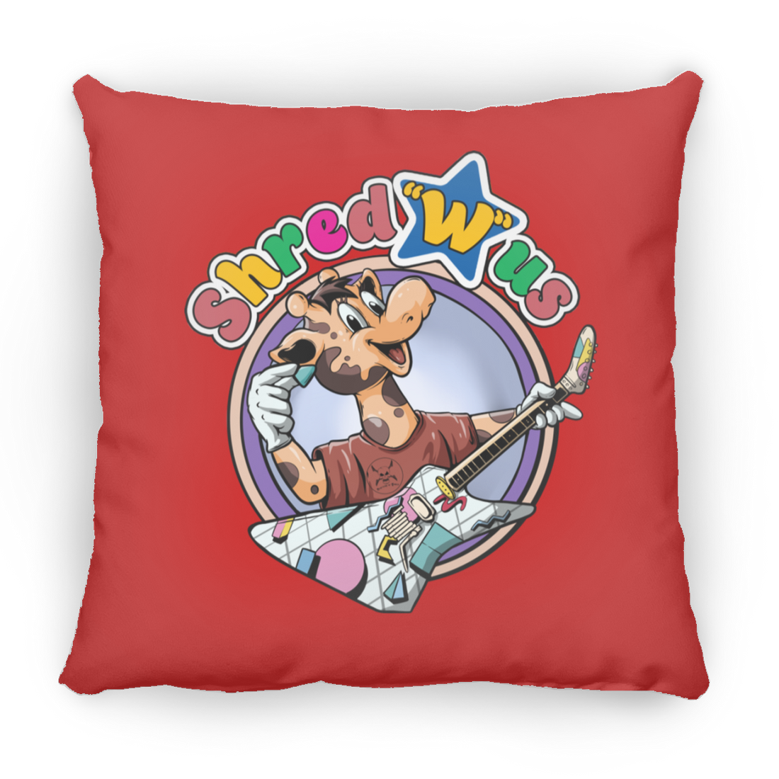 Shred W/ Us Medium Square Pillow