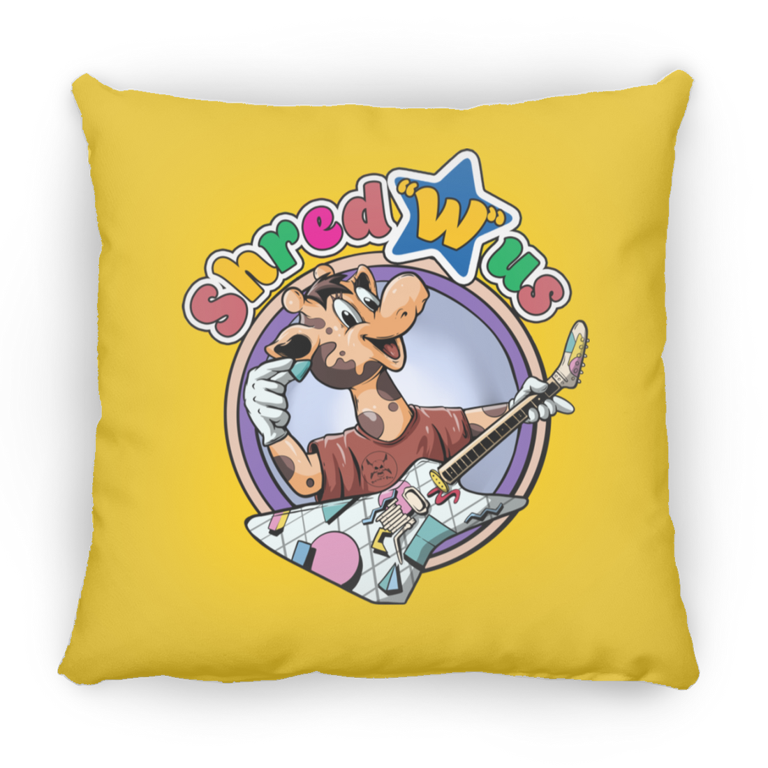 Shred W/ Us Medium Square Pillow