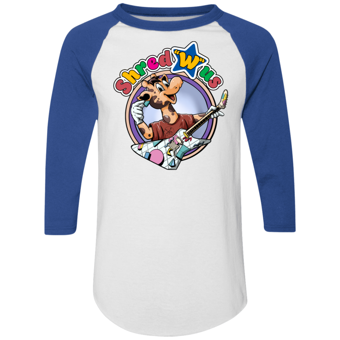 Shred With Us Baseball Jersey Tees