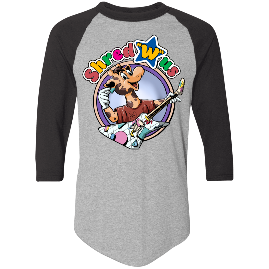 Shred With Us Baseball Jersey Tees